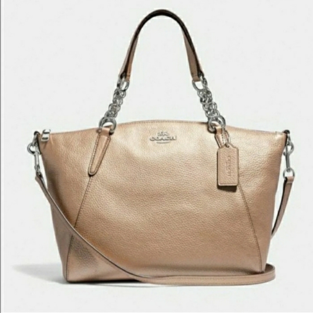 Coach leather bag